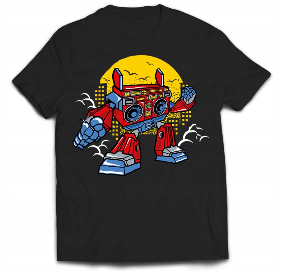 

Tshirt Transformers Boombox Radio 11/12 Lat