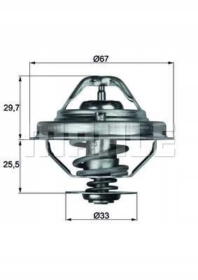 

Termostat Behr Bmw E36 E34 E39 E38 2.5 Tds