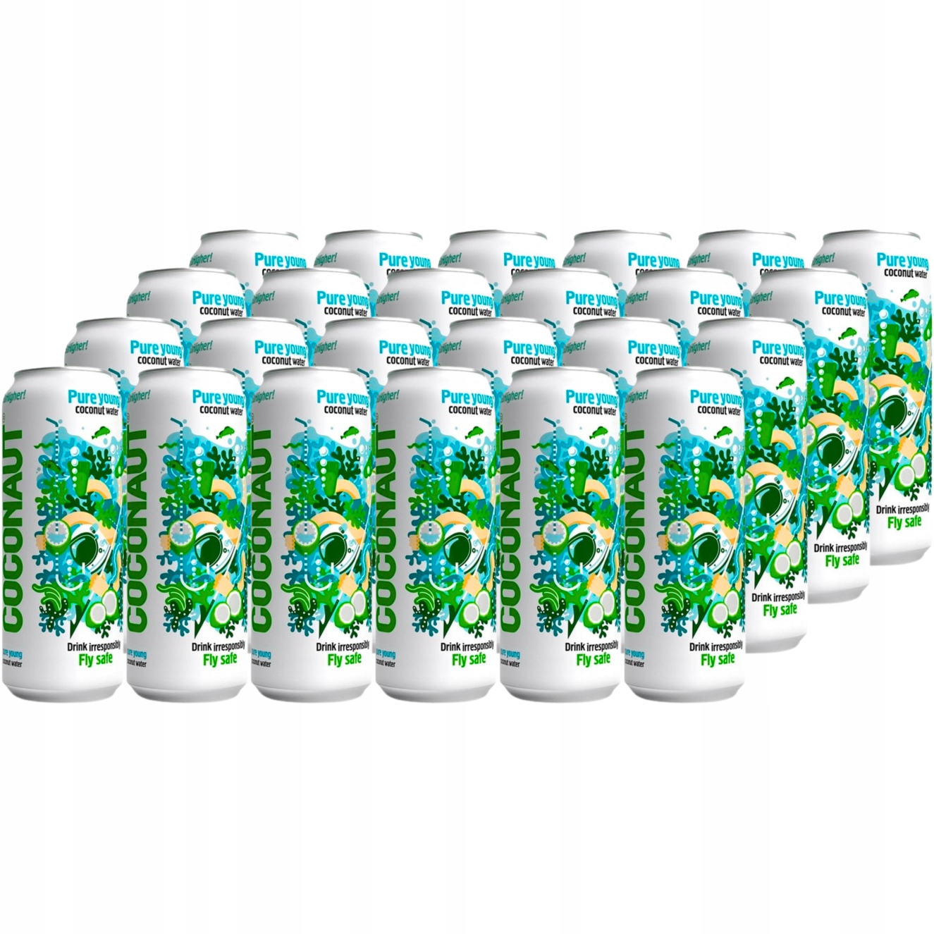 Levně Coconaut přírodní kokosová voda 500 ml x 24 kusů