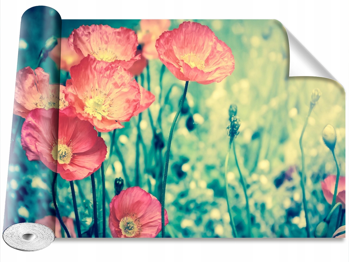 

Tapeta Samoprzylepna Maki Vintage - 208x146