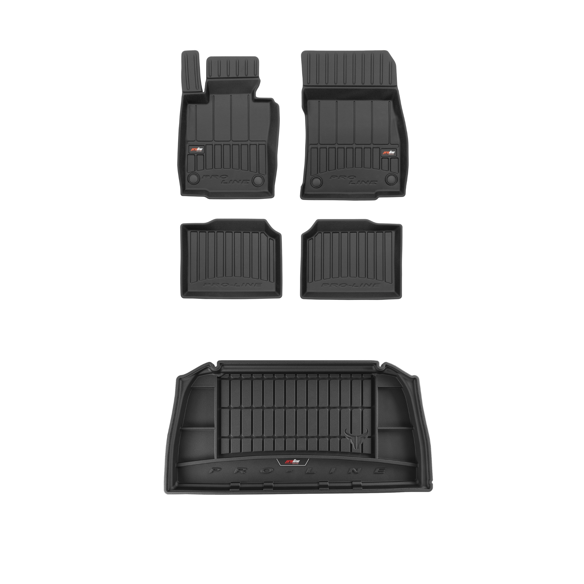 Frogum 3D Sada gumových koberců a rohože s logem pro Mini Countryman I 10-2017