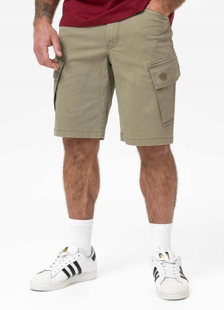 Męskie Szorty bojówki Pitbull Bawełniane krótkie spodenki Scott