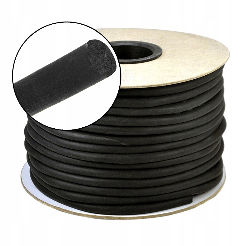 Sznur z mikrogumy-uszczelka 6mm