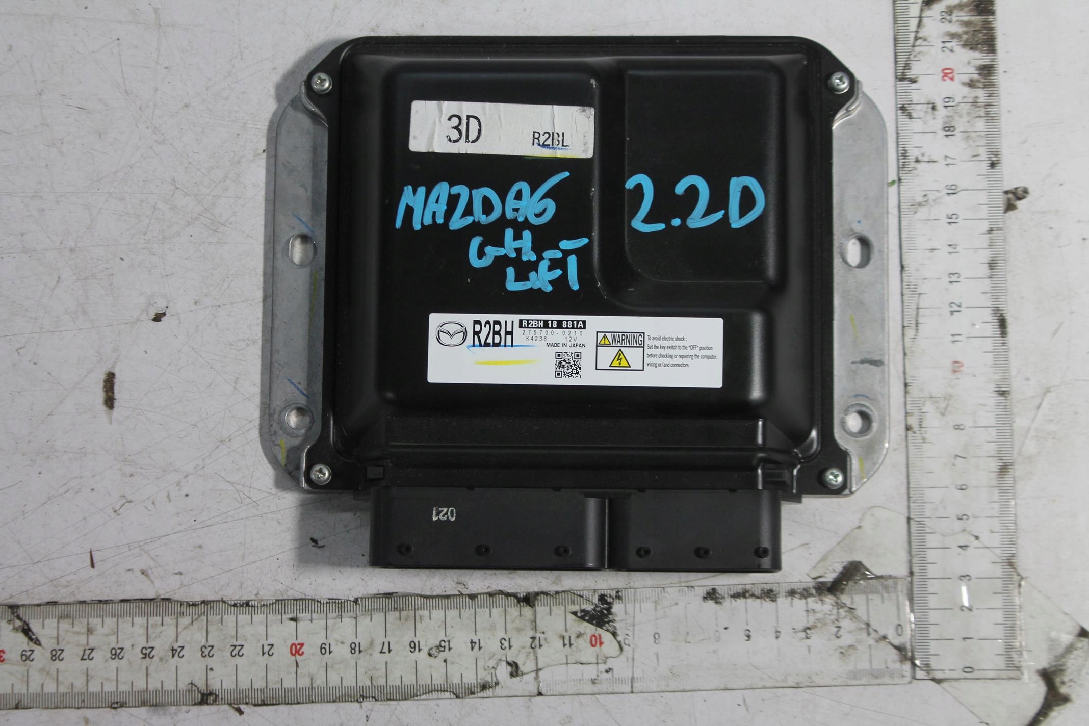 computer Motore R2BH18881A MAZDA 6 GH 2.2D 07-12