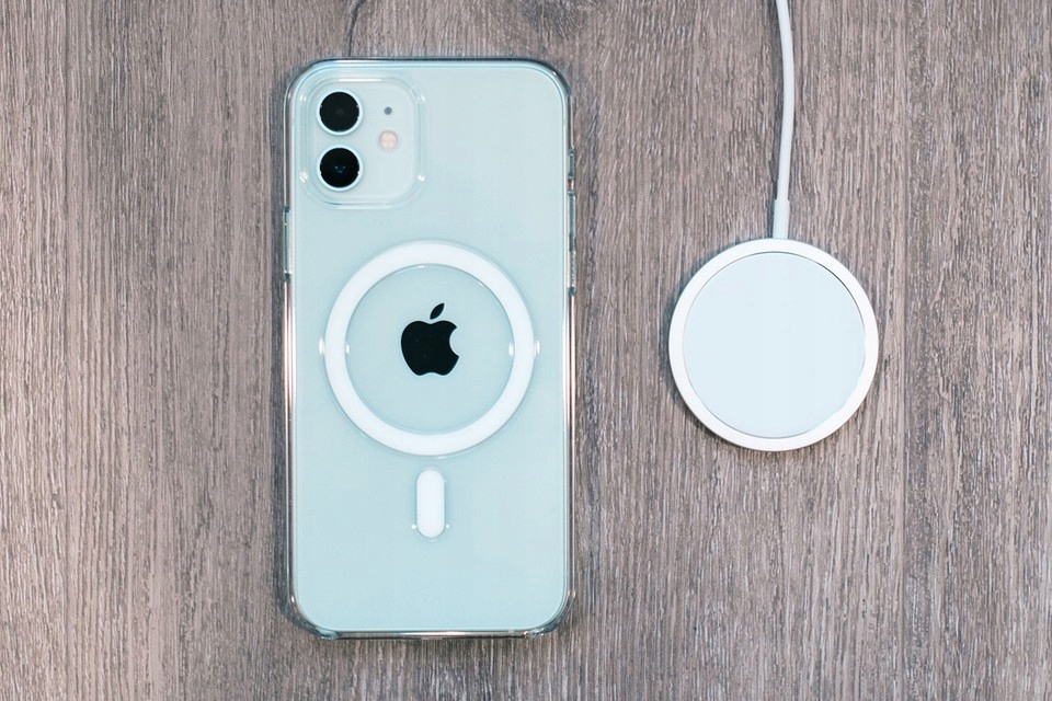 ŁADOWARKA INDUKCYJNA DO APPLE IPHONE 11 12 MAGSAFE Przewód w zestawie tak