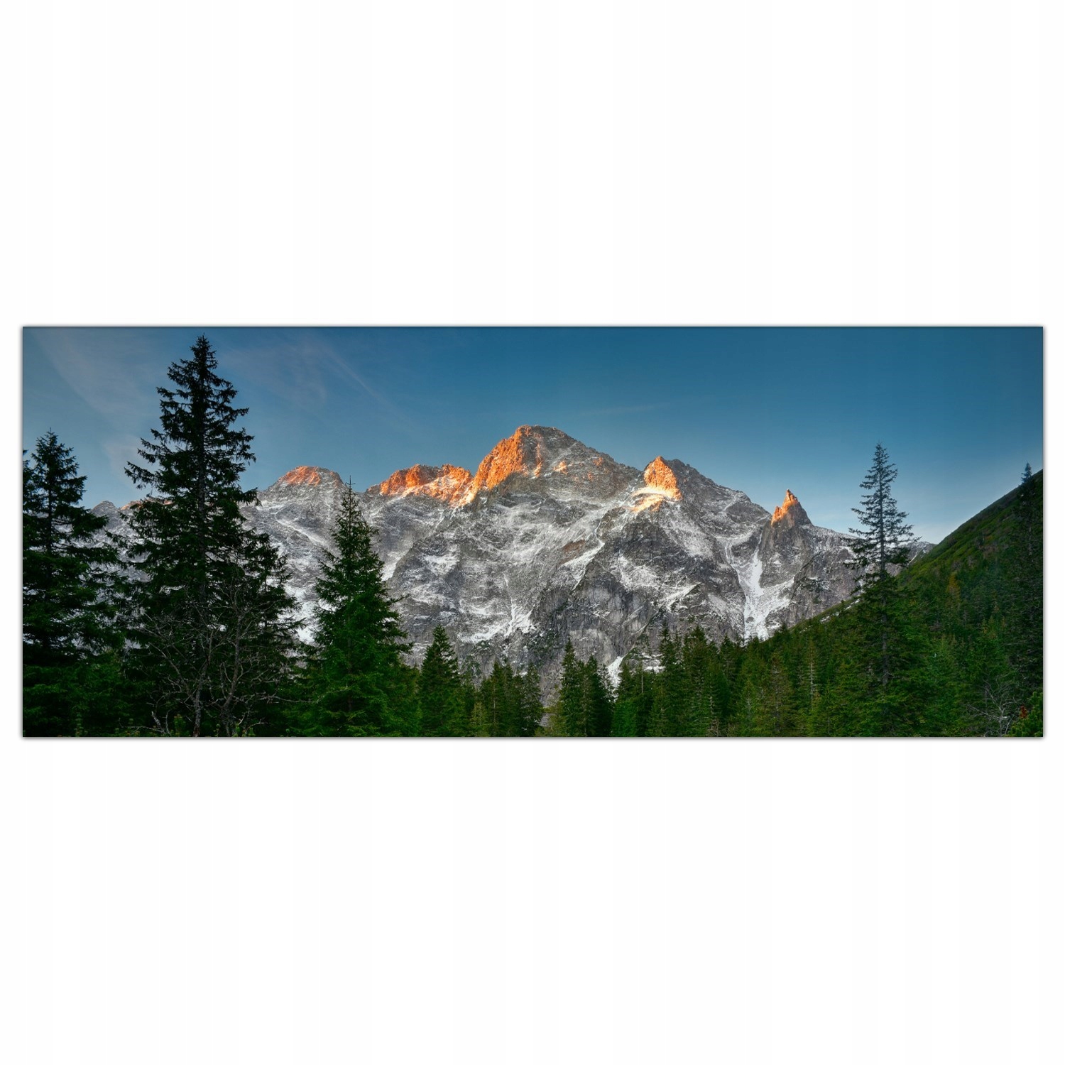 Tatry Hory Krajina 125x50 Panel sklo do kuchyne