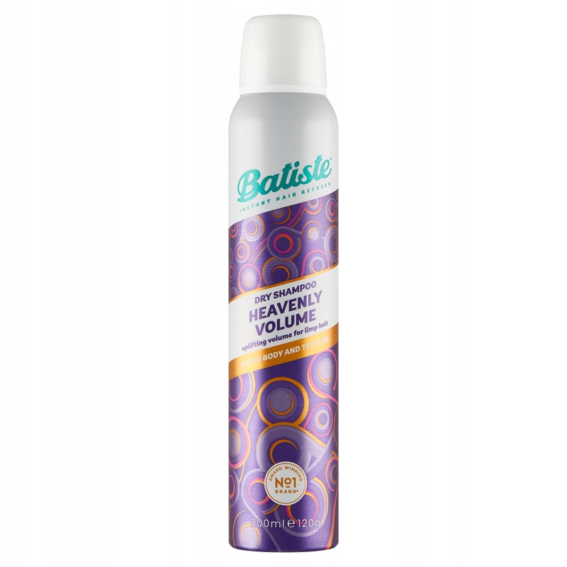 BATISTE DRY SHAMPOO Suchy szampon do włosów - HEAVENLY VOLUME 200ml