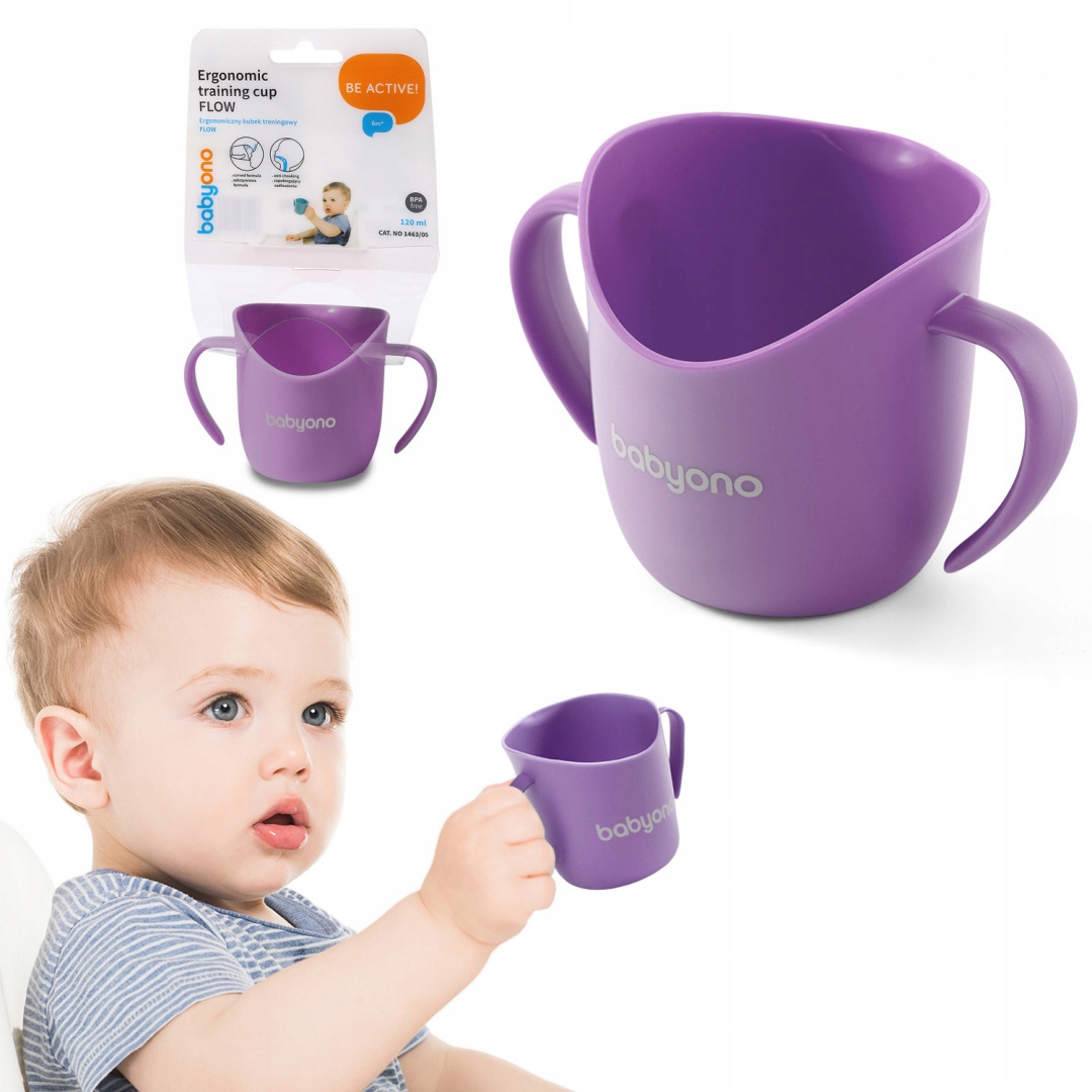

BabyOno Ergonomiczny Kubek Treningowy Flow 120 ml