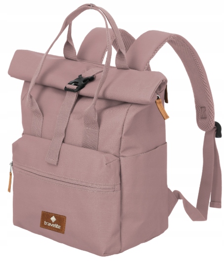 Plecak Travelite basics do 20 l różowy