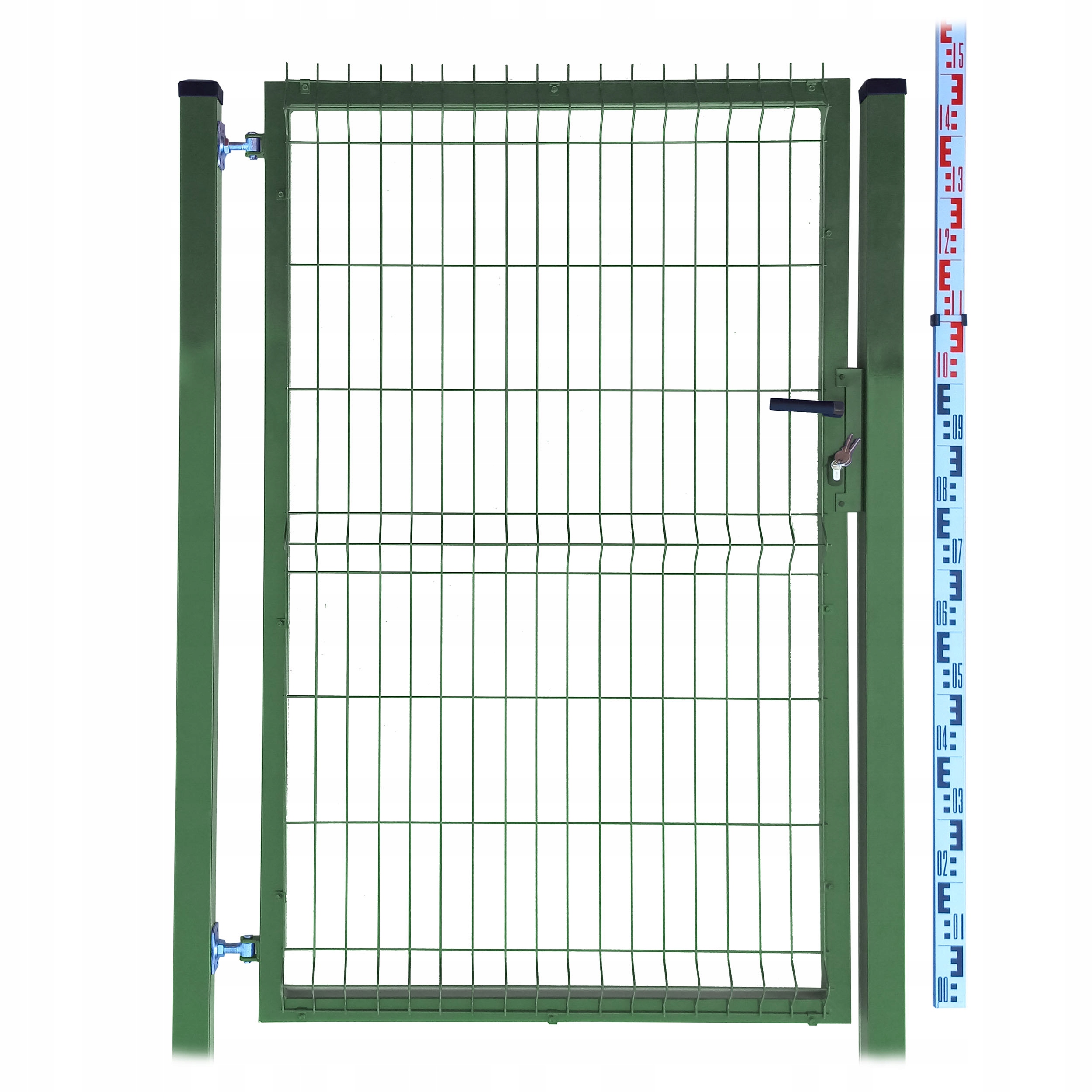 Branka 150 cm zelená Panelová dva Sloupky RAL6005 plotová 153 cm