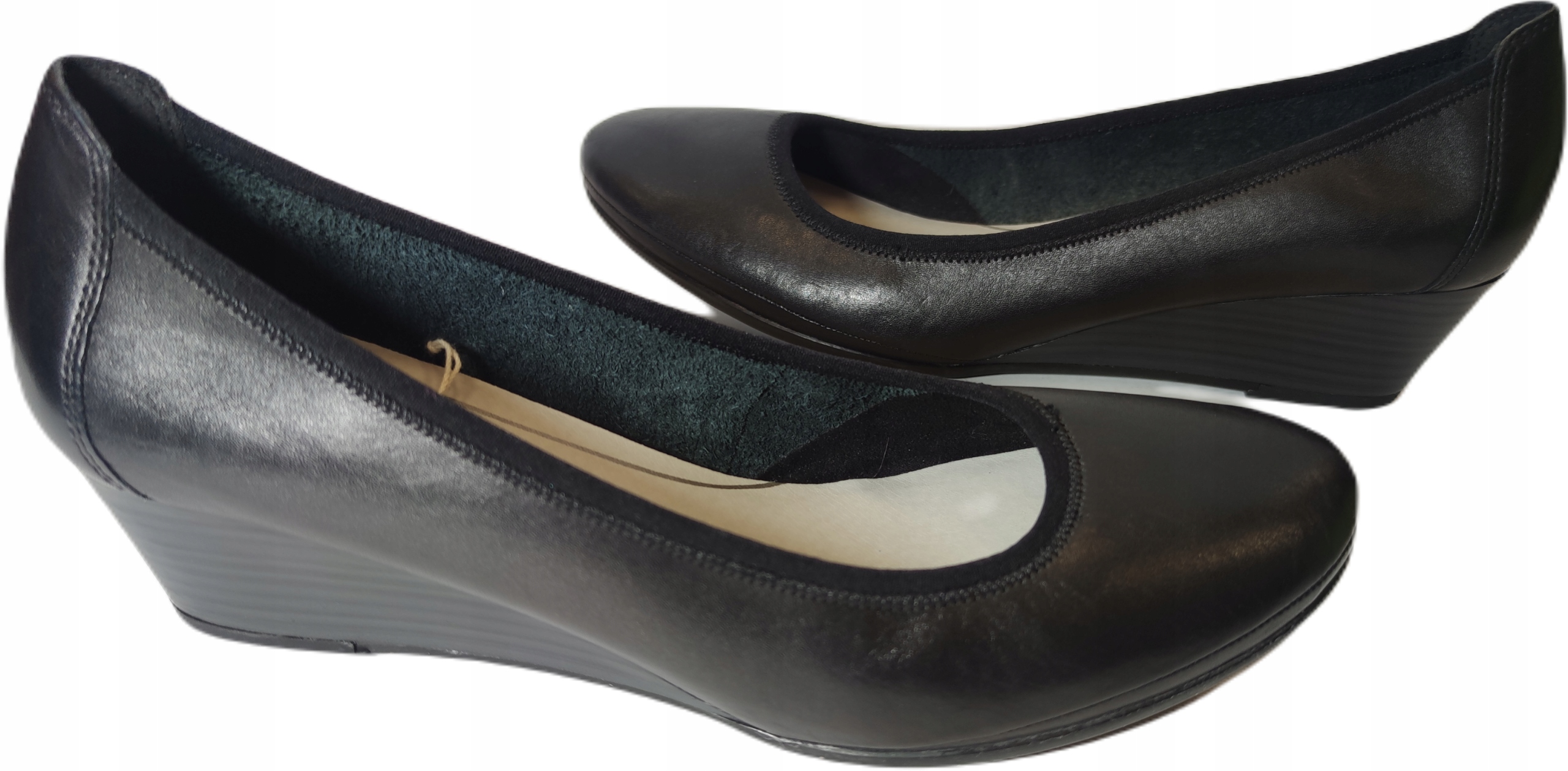 Komfortní Koturn Marco Tozzi 22300 Černý r41