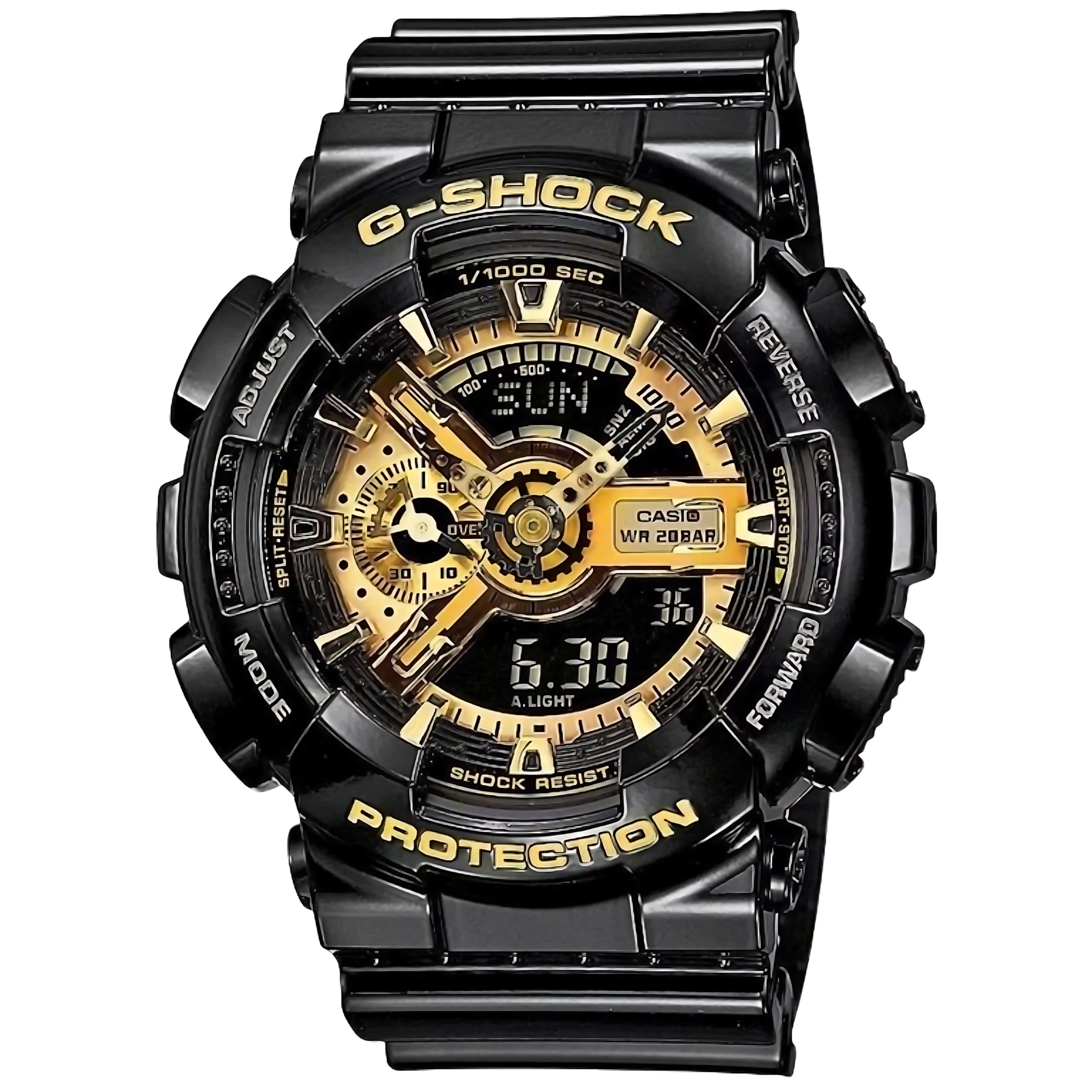 Pánské Hodinky Casio G-shock GA-110GB-1AER Vodotěsný WR200M Stoper Box