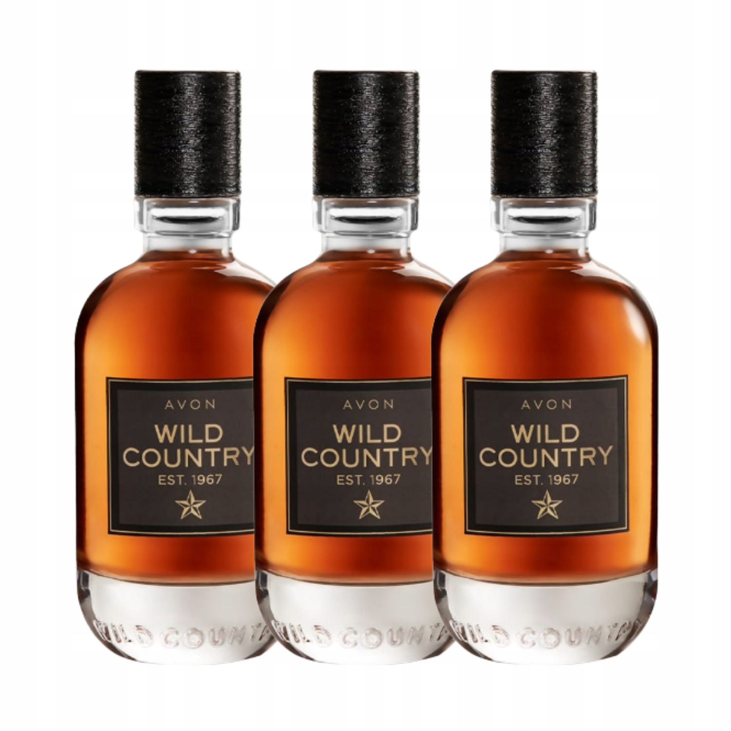 Avon Sada 3 x Parfém Wild Country 75 ml Pánská toaletní voda
