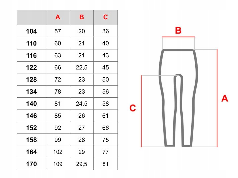 Lekkie dzwony FLARE spodnie legginsy dziewczęce - pudrowe WIOSNA LATO 110 Zapięcie brak
