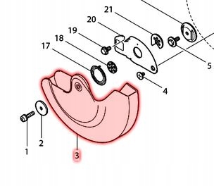Makita Osłona Bezpieczeństwa Do LS0714FL