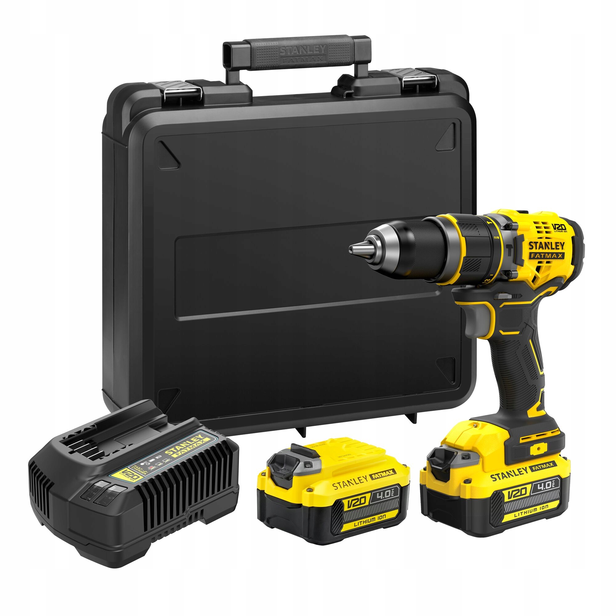 

Stanley Wkrętarka Udarowa V20 Bl 2x4Ah SFMCD721M2K