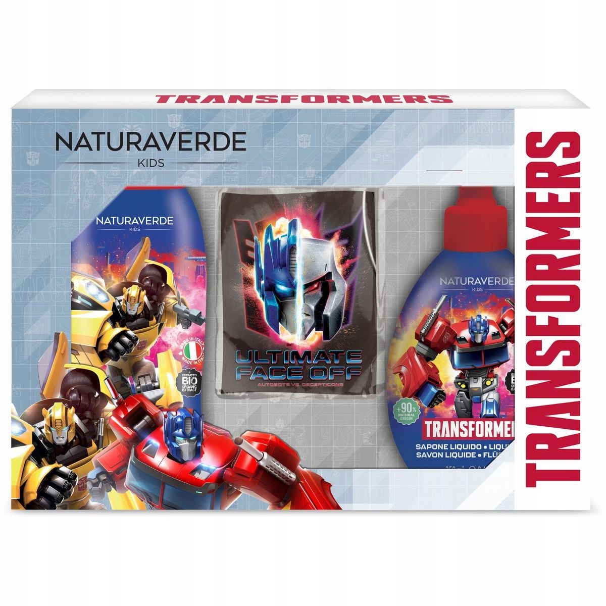 Transformers dárkový set mýdlo 250 ml šampon a sprchový gel 250 ml bato