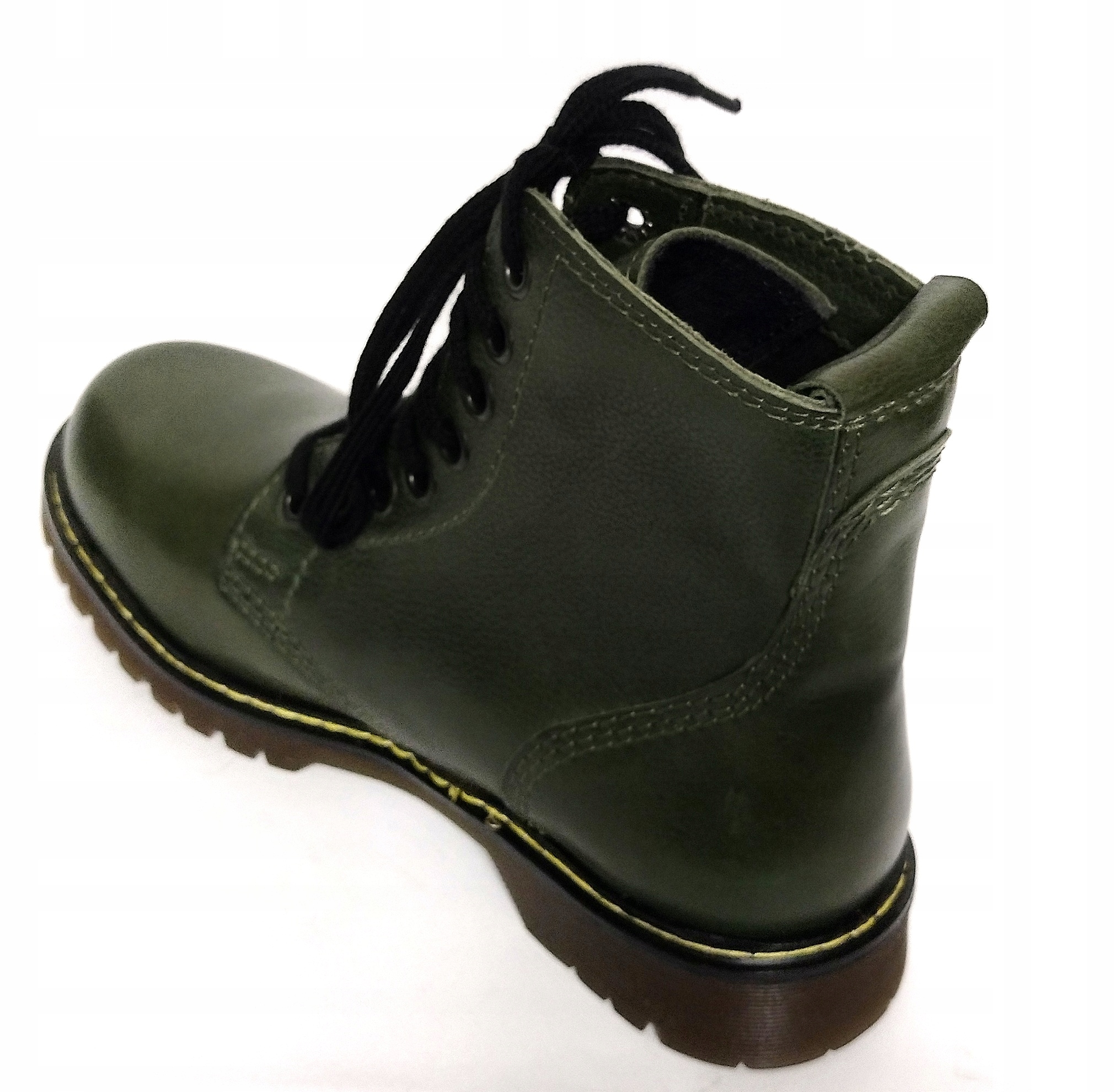 RAF-DOR GLANY SZNUROWANE SZTYBLETY OFICERKI SKÓRA NATURALNA 971 Rozmiar 39