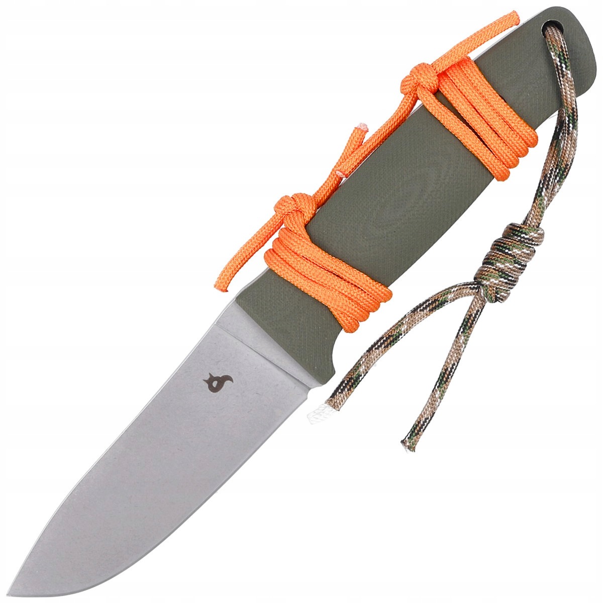 Nůž Black Fox Vesuvius Od Green G10, Stone Washed D2 (BF-710 D2 Od)