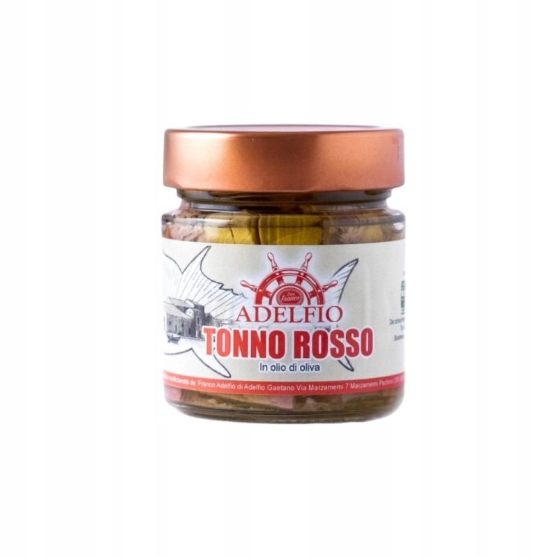 Levně Filety z červeného tuňáka v olivovém oleji, 235 g (Tonno Rosso)