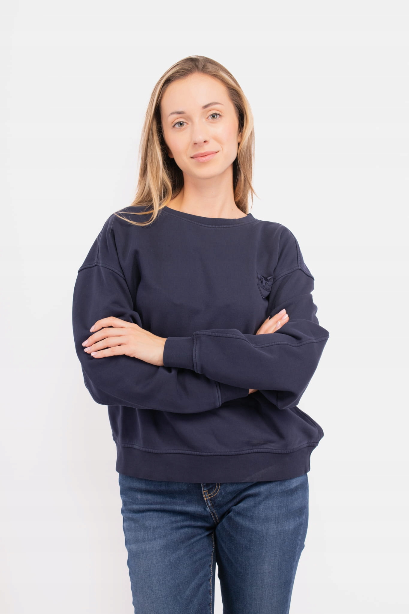 Dámská Mikina Pinko 101831 A21P tmavě modrá L