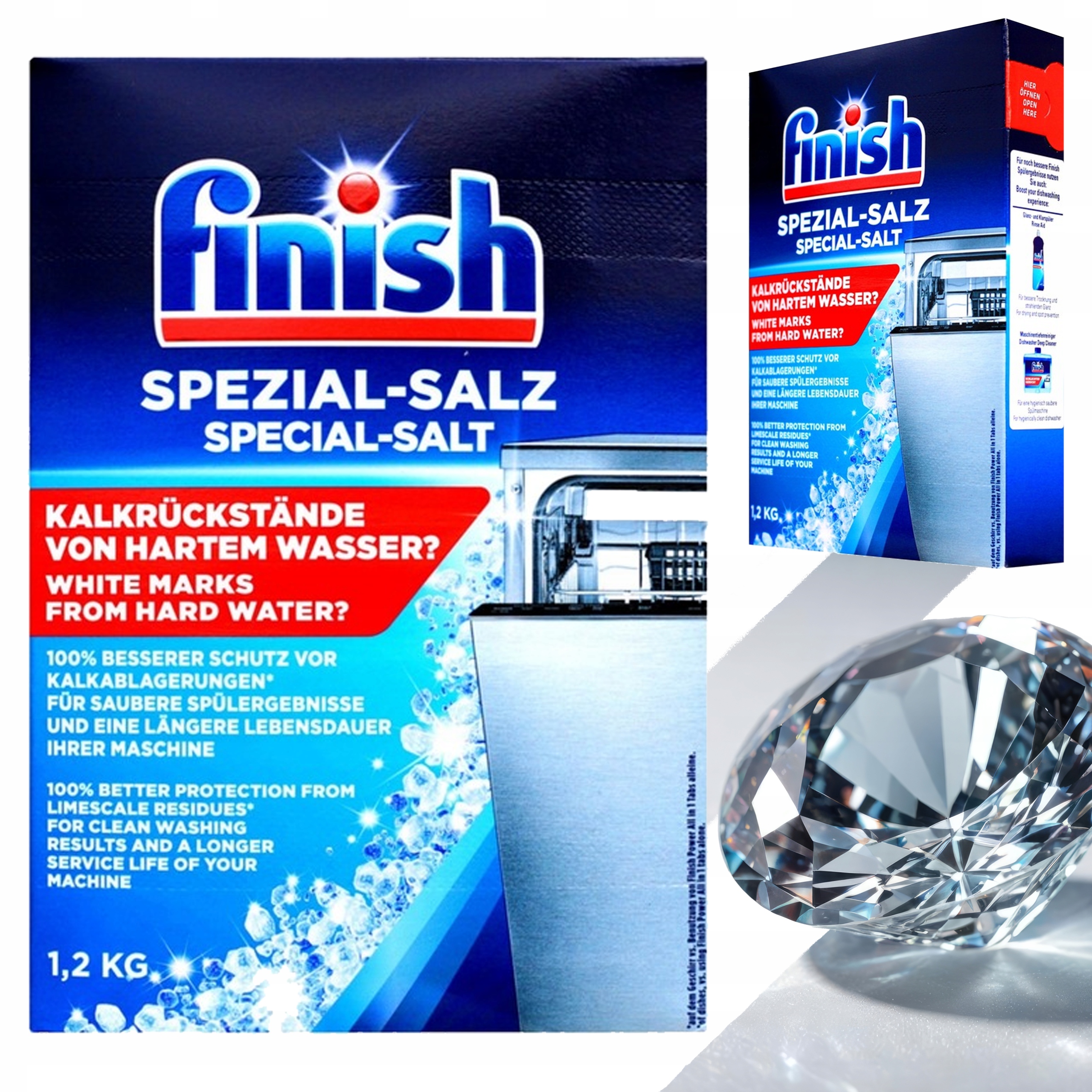 Finish Sól do Zmywarki 1,2 kg DE — 15