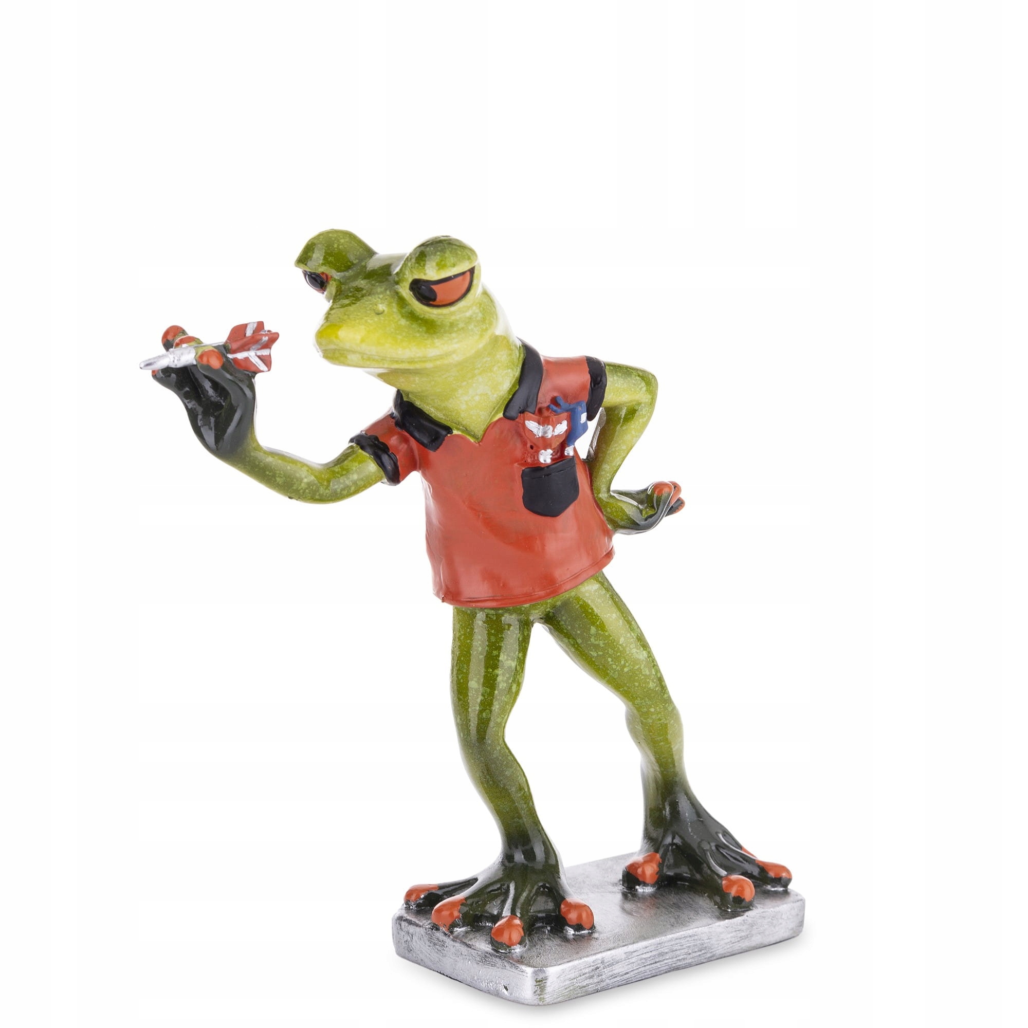 

Figurka żaba rzucająca lotkami wysokość 14 cm