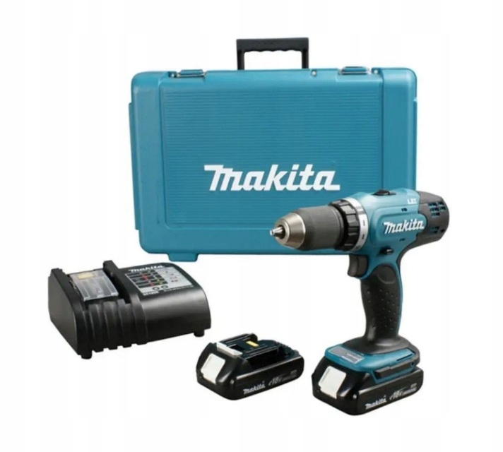 Makita Aku příklepový šroubovák Li-ion Lxt 18V/1,5Ah DHP453SYE