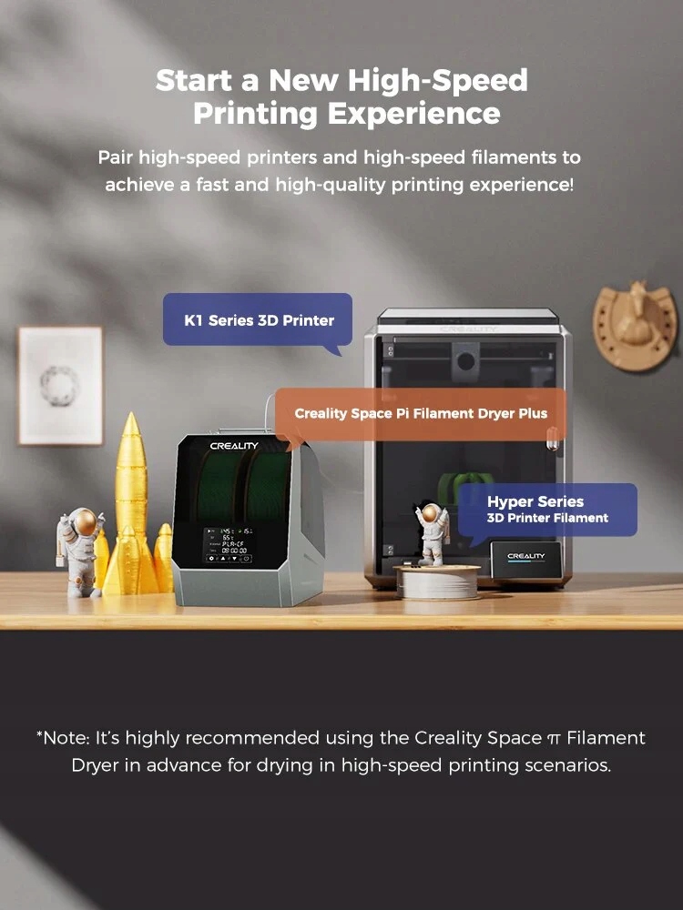 Creality suszarka do filamentu Space Pi Plus Model Space Pi Plus