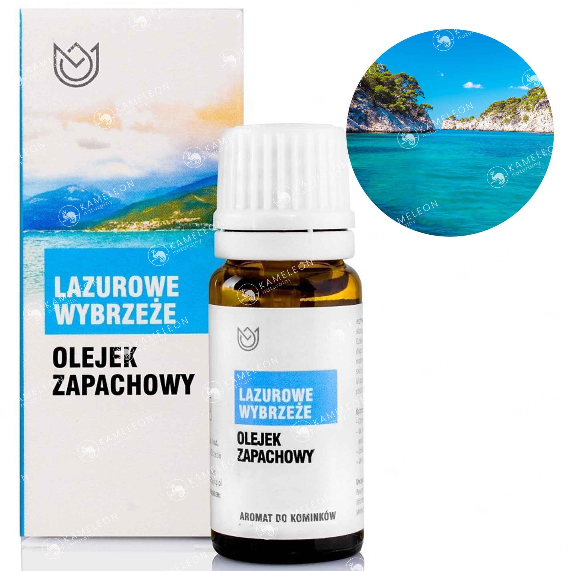 

Olejek Zapachowy eteryczny Lazurowe Wybrzeże 12ml