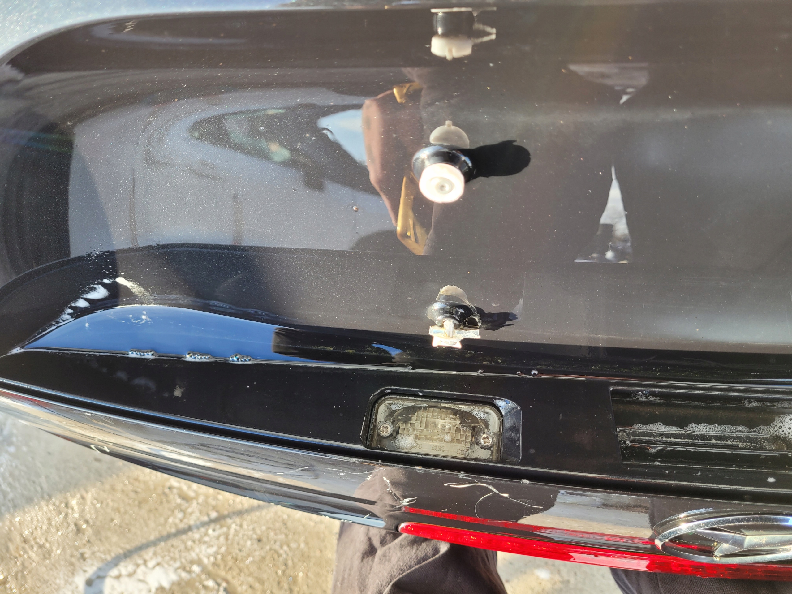 trunk door boot rear rear part MERCEDES CLK W209 without RDZY