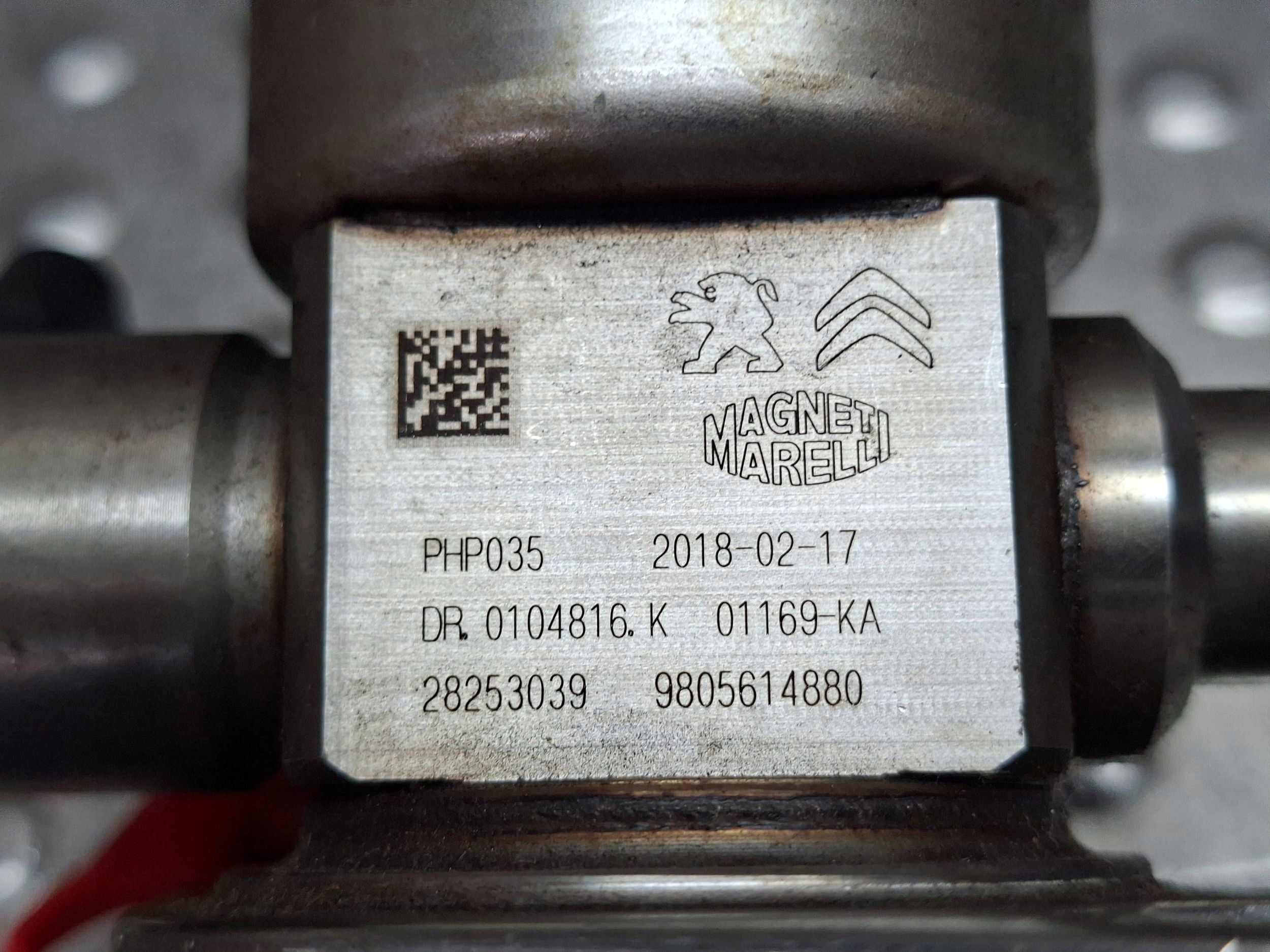 feed pump 9805614880 PEUGEOT 208 1.2 THP 2012