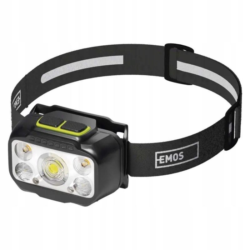 Latarka czołowa Led 550lm ładowalna Usb-c bateryjna 3xAAA Emos P3546