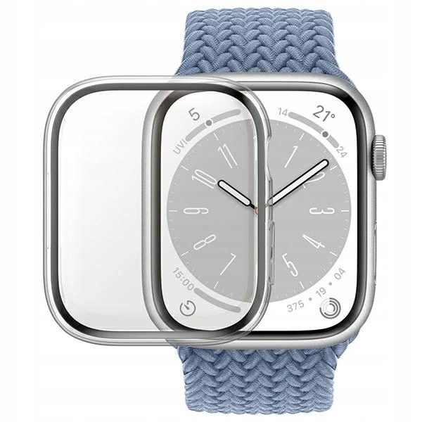 Szkło hartowane PanzerGlass Full Body Apple Watch 7/8/9 41mm przezroczysty