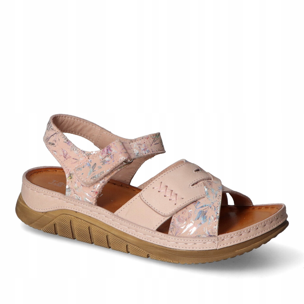Sandály T.Sokolski AMIL25-173 Fl Pudrové květy 40