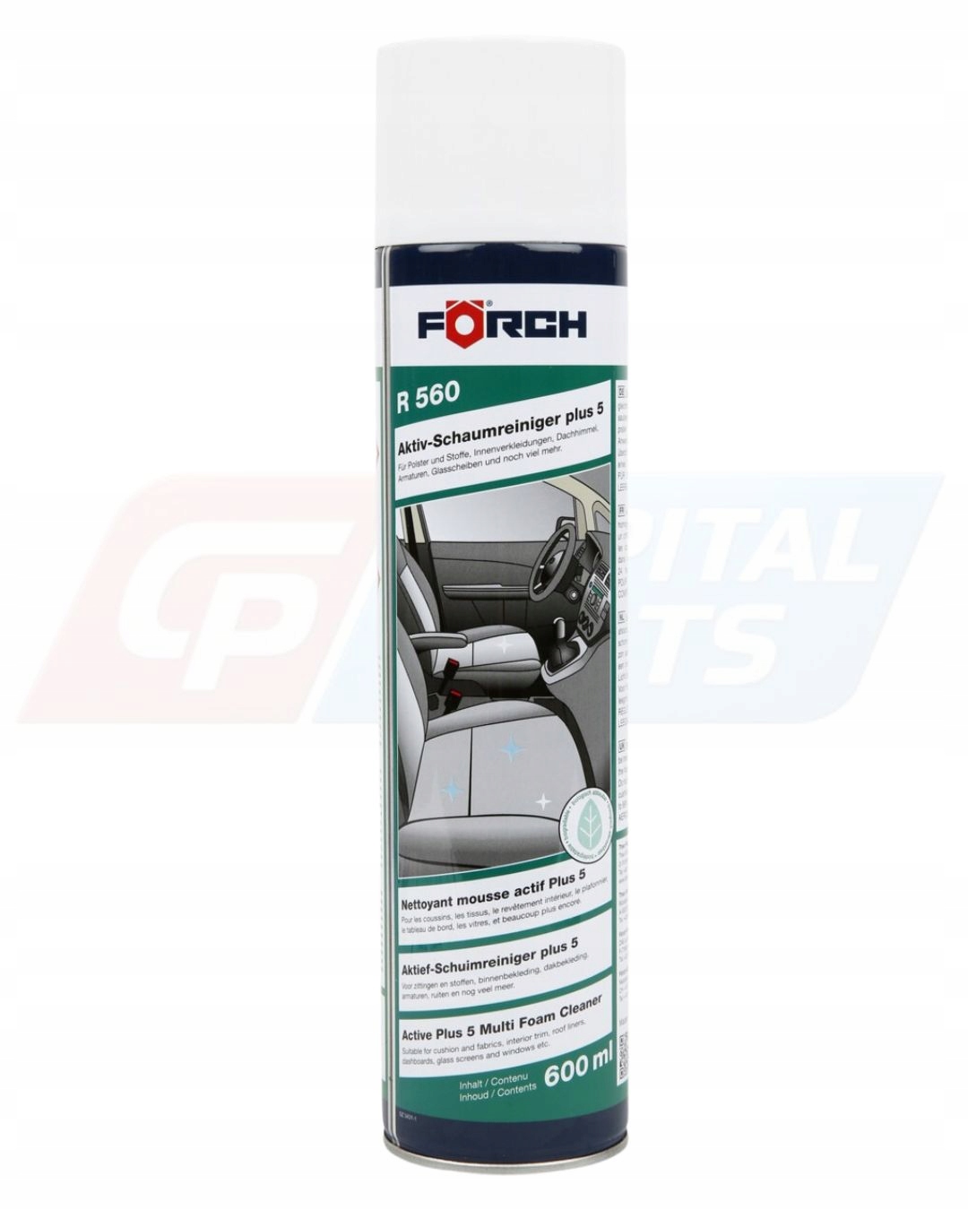 Aktywna Piana Czyszcząca 600ML Forch R560 do wnętrz szyb powierzchni