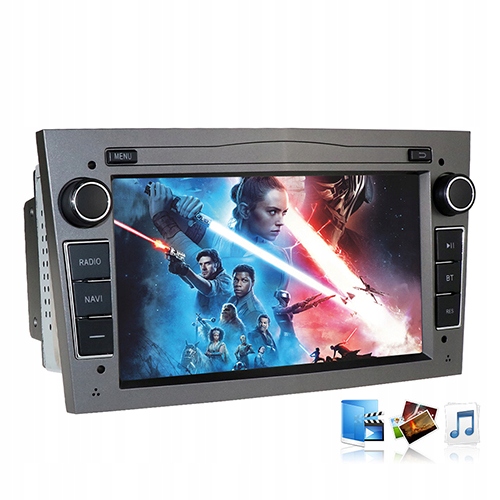 Radio ANDROID 12 WIFI GPS OPEL MERIVA I 2002-2010 Rodzaje odtwarzanych nośników USB