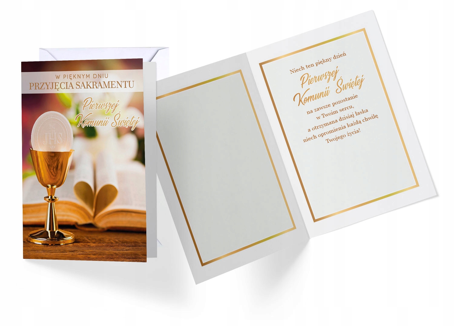 

Kartka Komunijna z efektem 3D