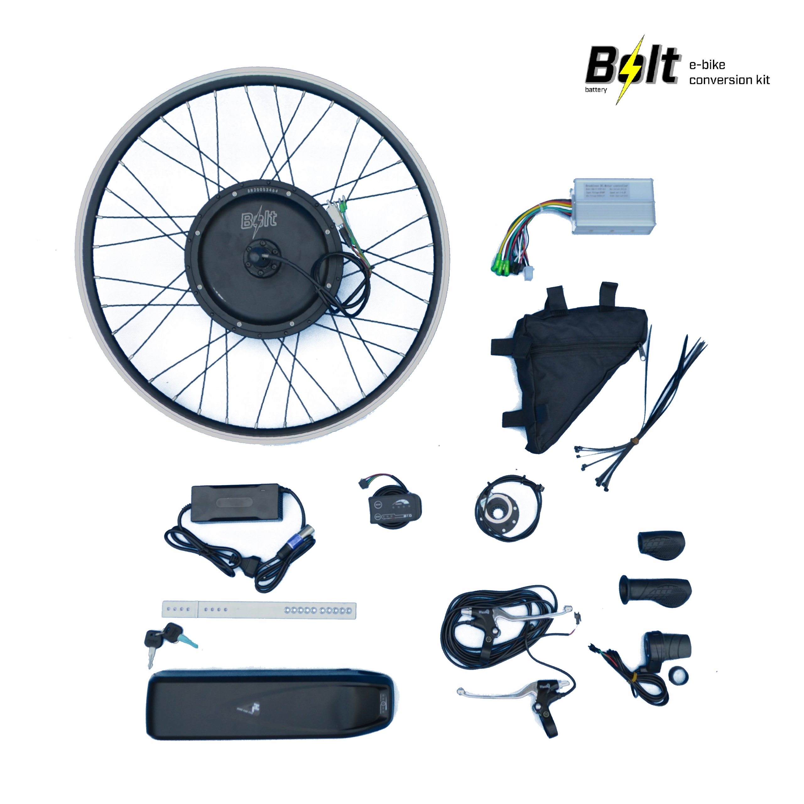 

Zestaw do konwersji E-bike 48V Bolt e500W 13 Ah