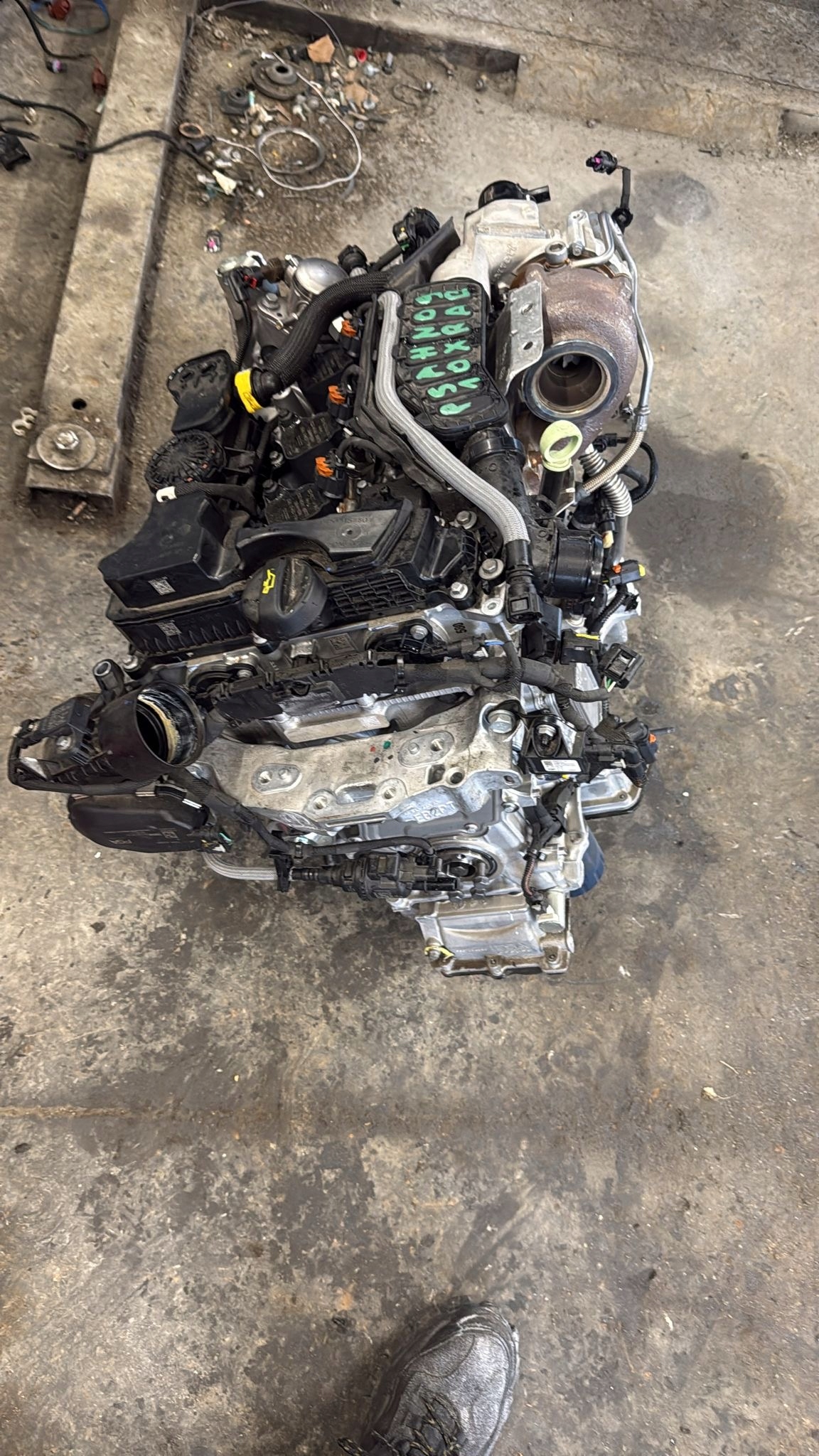 engine complete PEUGEOT 10XRAB PSA HN09 2TYSKM