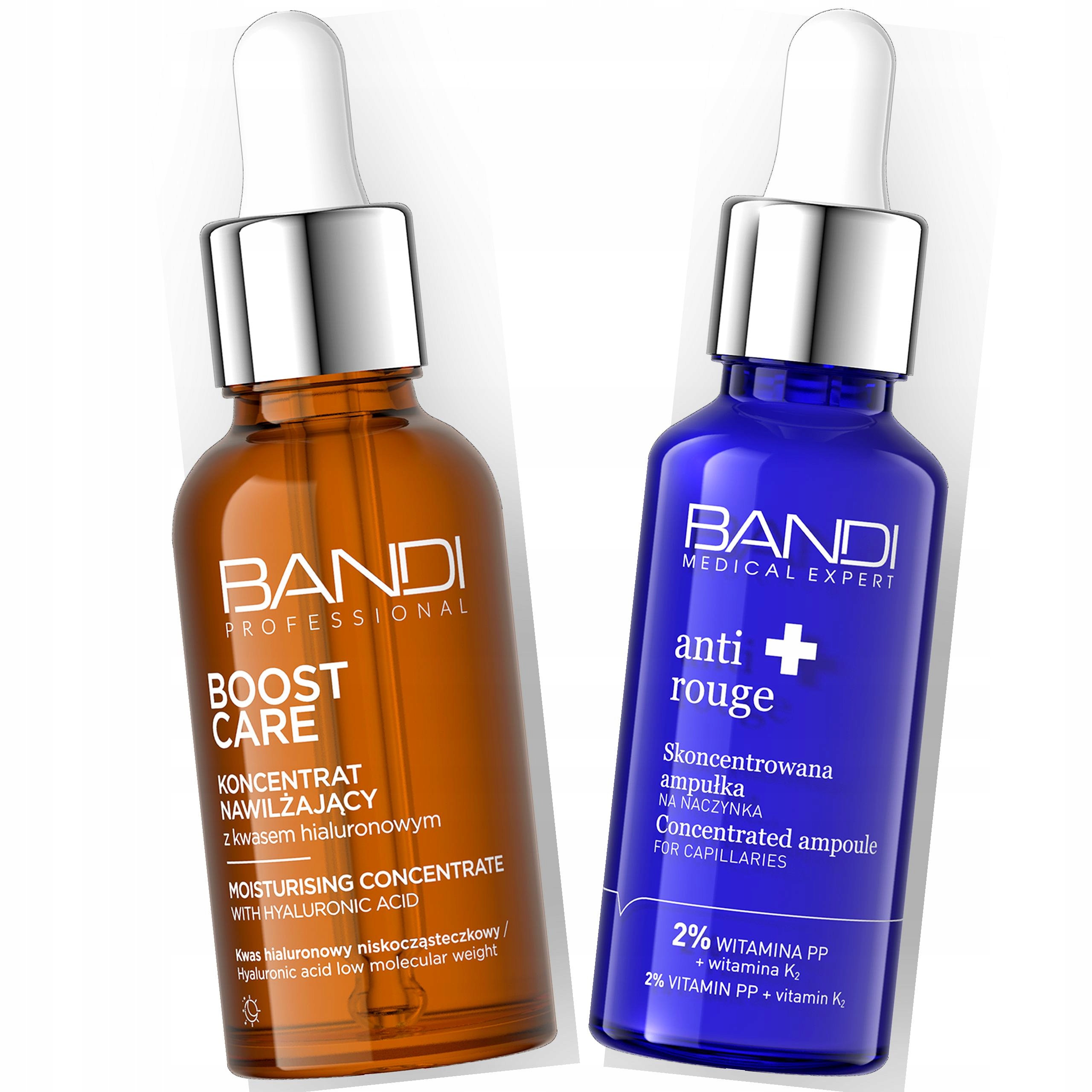 Bandi Koncentrat z Kwasem Hialuronowym ampułka, dla cery naczynkowej