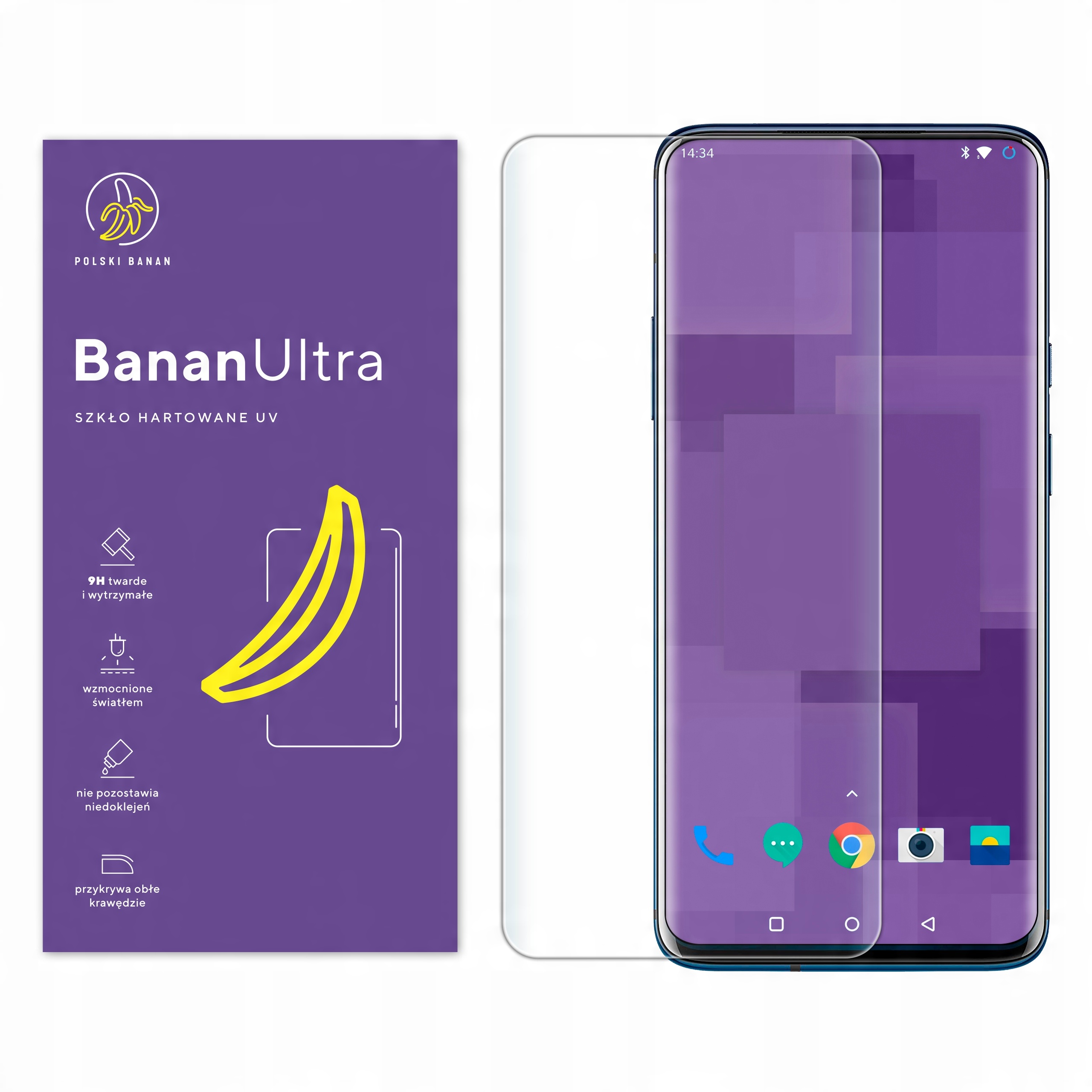 

Szkło Hartowane Uv Polski Banan do OnePlus 7 Pro