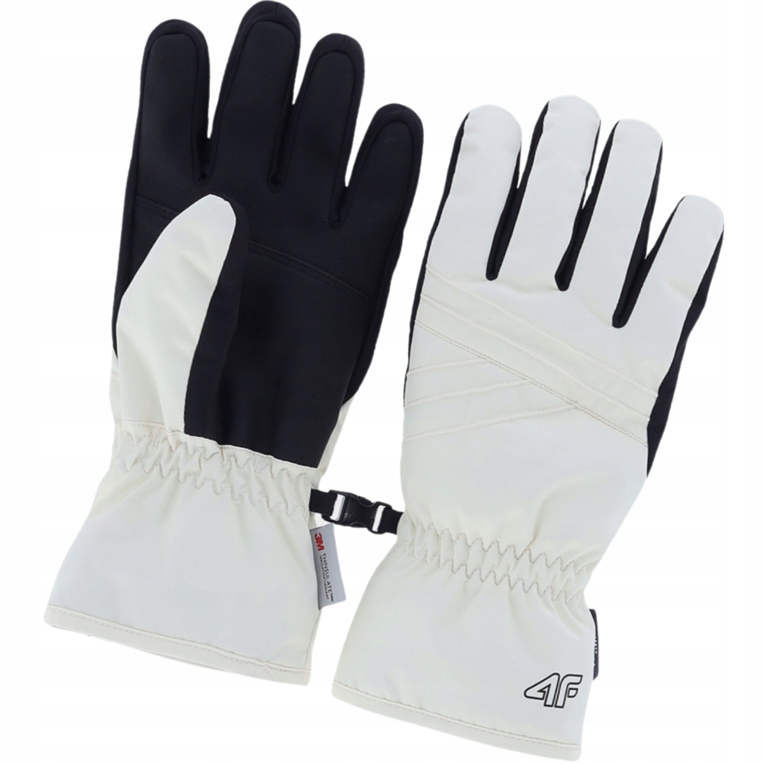 Damskie Rękawice Narciarskie 4F Termiczne Ocieplane Wiatroszczelne L