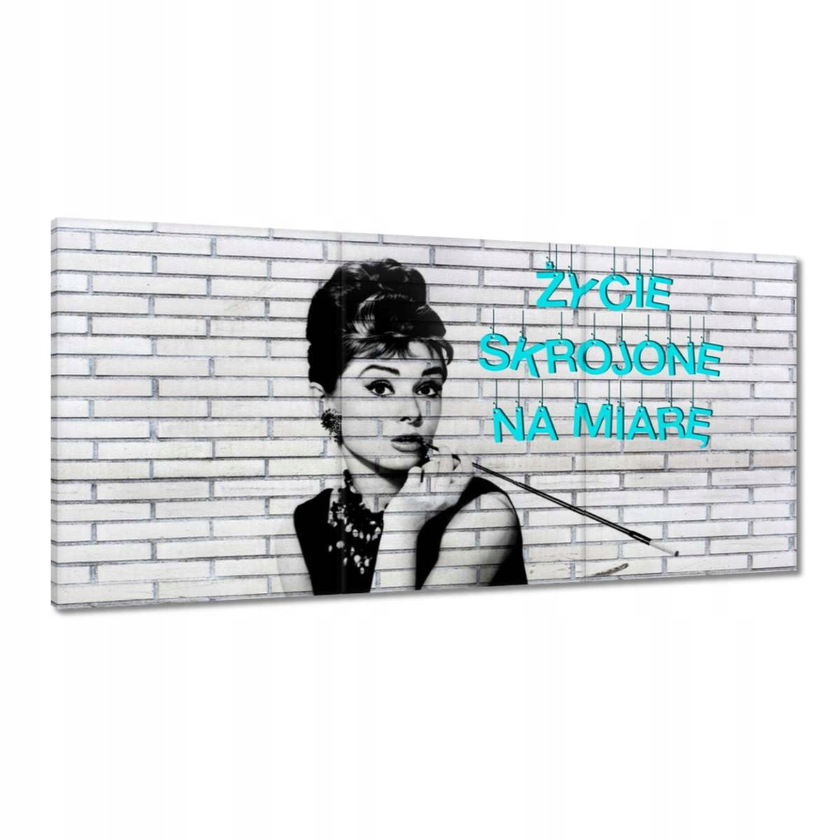 Obrazy 180x90 Audrey Hebrurn Život