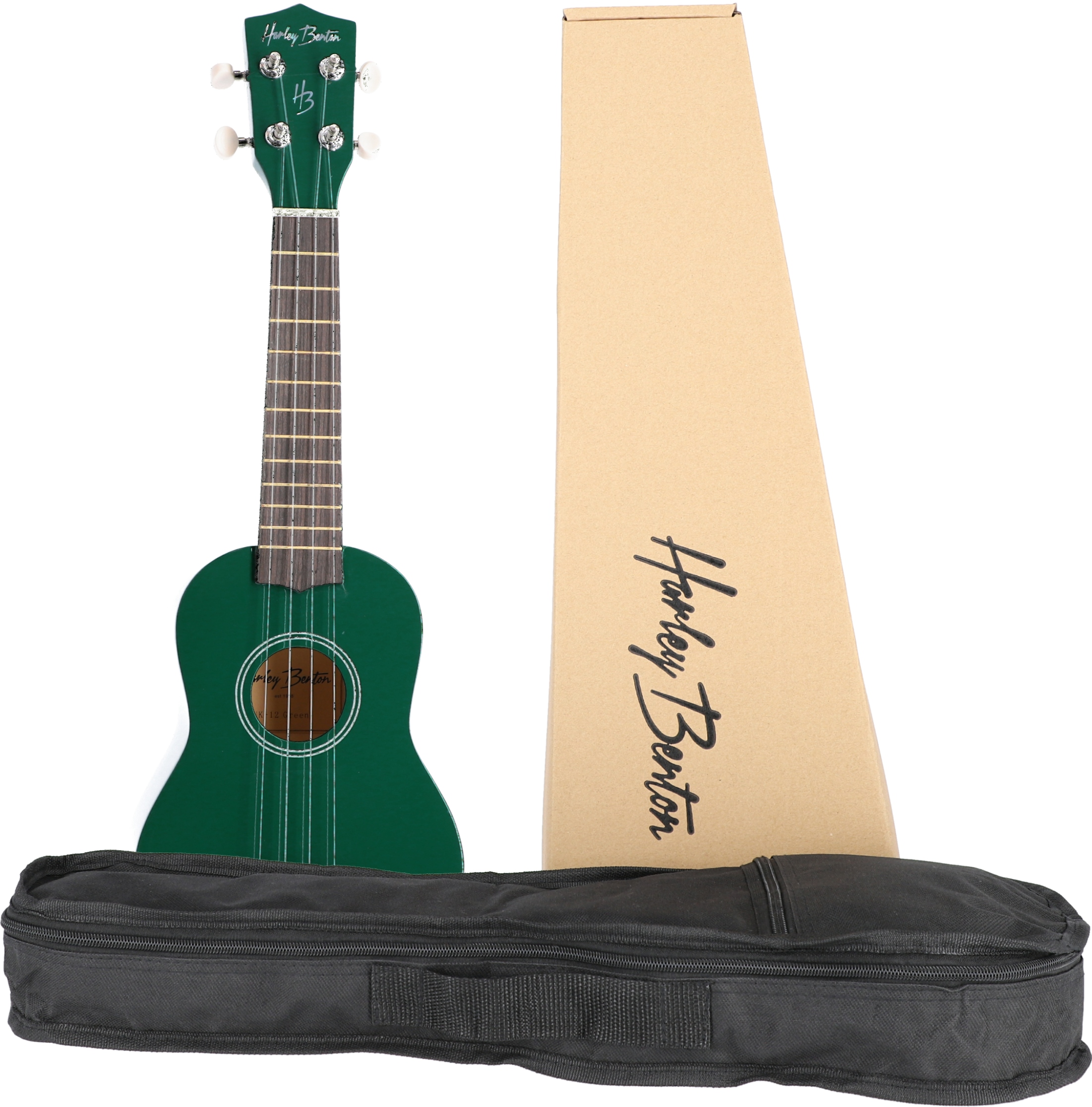 

Ukulele Harley Benton UK-12 Zielone z pokrowcem