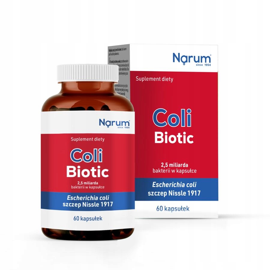 Suplement diety Narum Narine Coli Biotic 60 kapsułek probiotyków