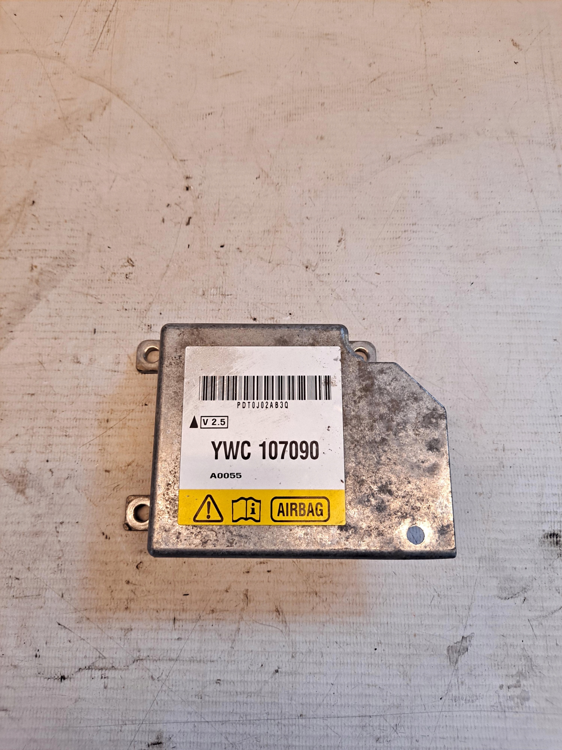 MODUŁ SENSOR AIRBAG PODUSZEK ROVER 75 YWC107090