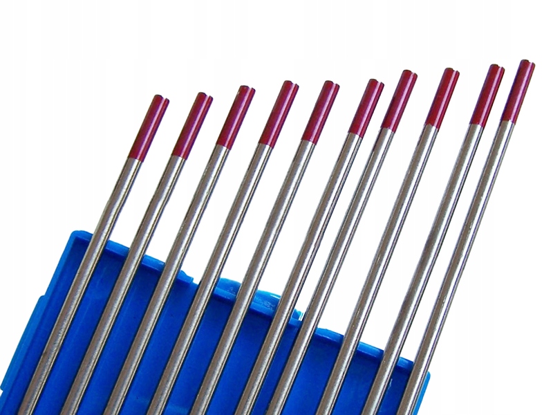 ELEKTRODY wolframowe TIG elektroda 2,4 CZERWONE