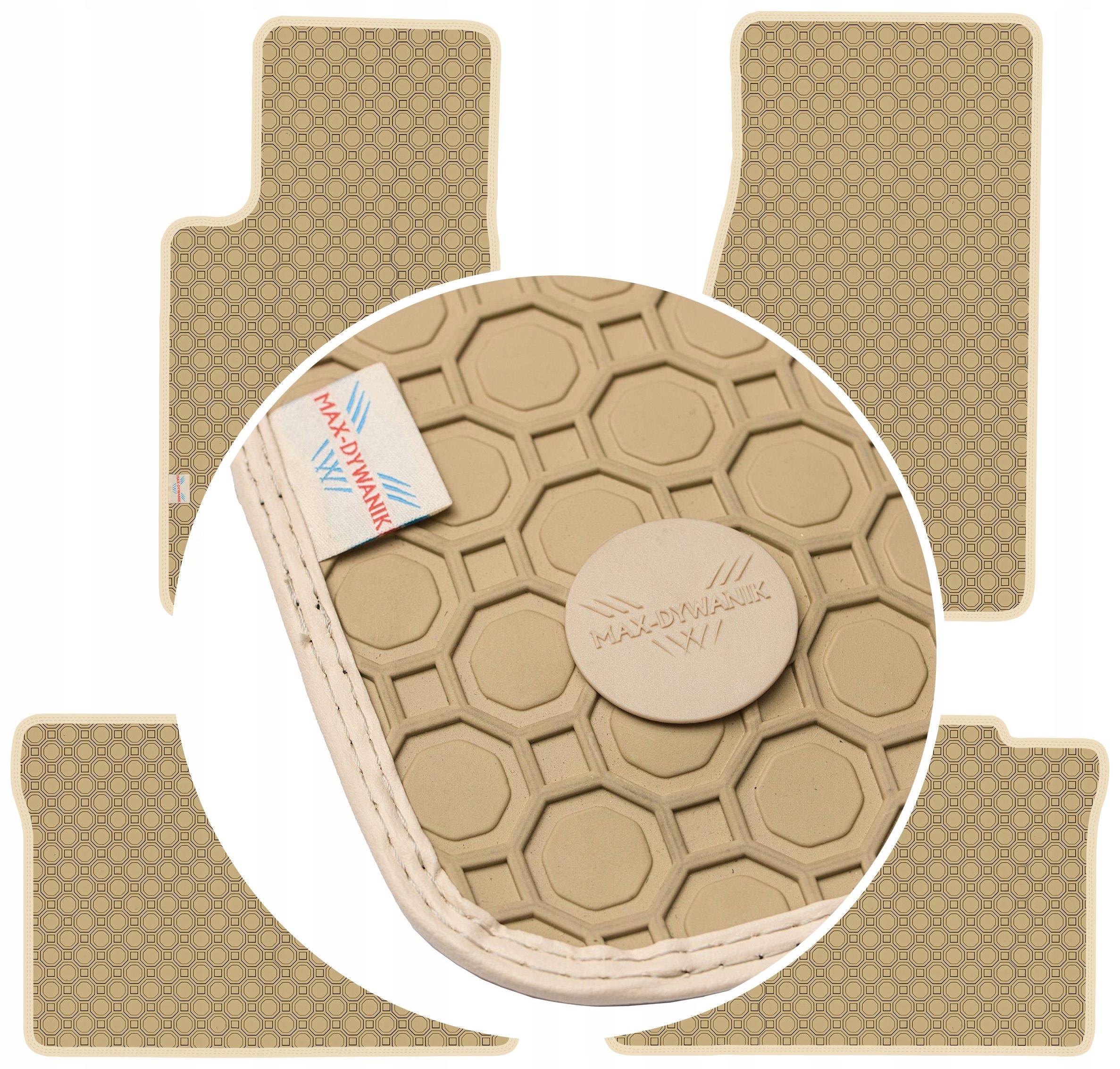 Jeep Grand Cherokee III 05-10 Koberce Béžové