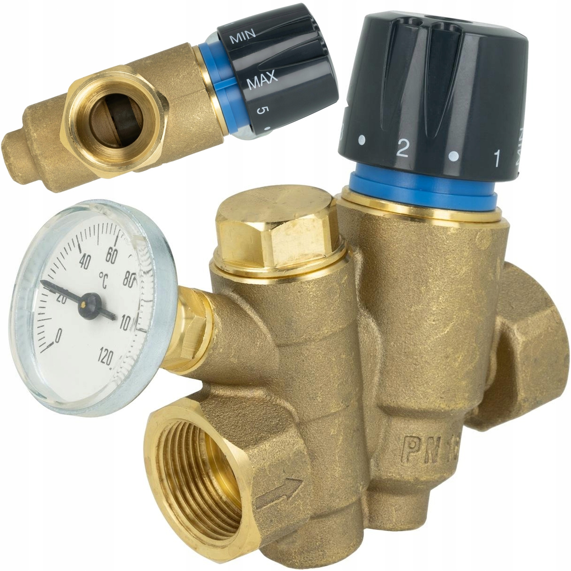 Termostatický Vyvažovací Ventil Atb 210 S Funkciou Prehriatia 3/4" Afriso